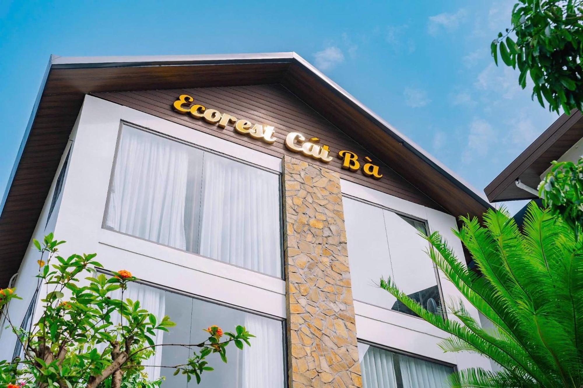 Ecorest Villa Cat Ba Chan Chau Exterior foto