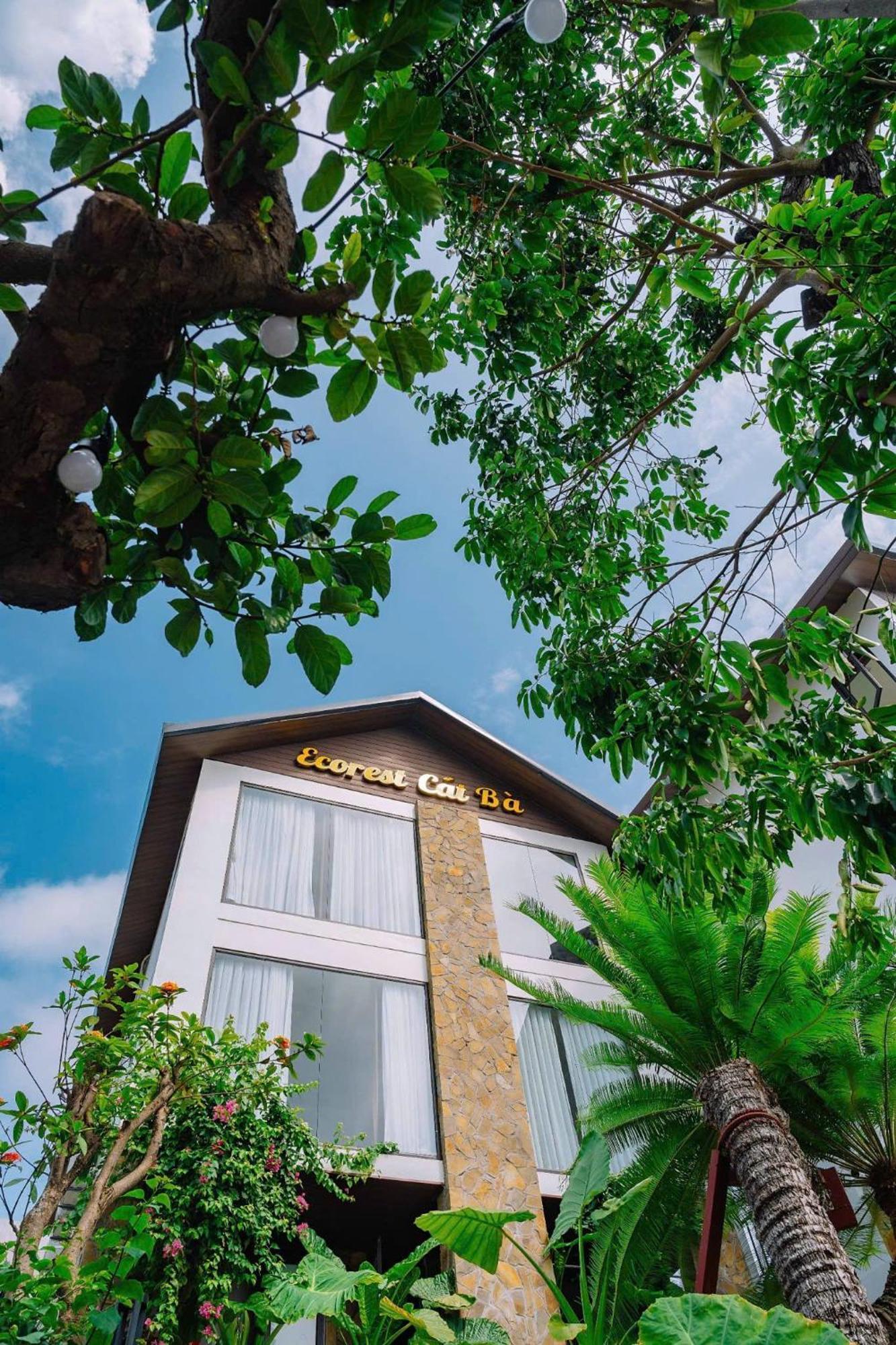 Ecorest Villa Cat Ba Chan Chau Exterior foto